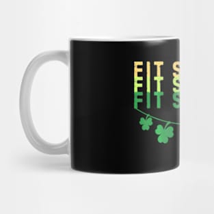 Fit Shaved-Irish St Patricks Day Shamrock 2024 Mug